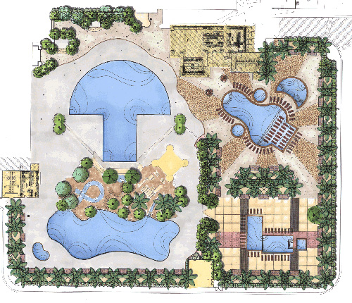 Excalibur Pool Artist Rendering