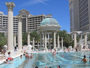 Pool at Caesars Palace Hotel & Casino, Las Vegas