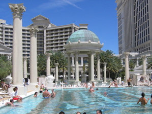 caesars palace pool